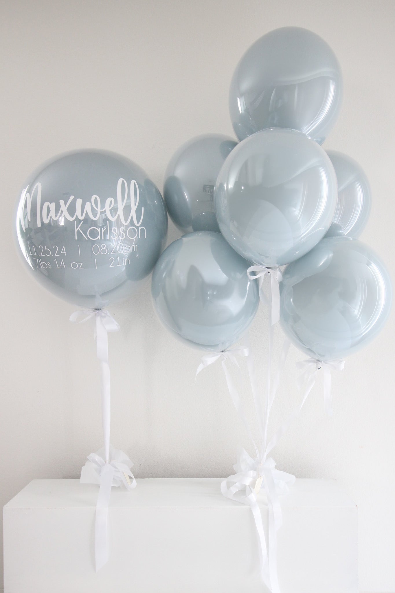 Sky Dream Pastel Personalized Balloons