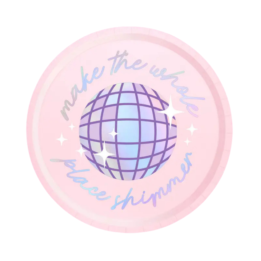 Pink Taylor Swift Era Large Paper Dinner Plates