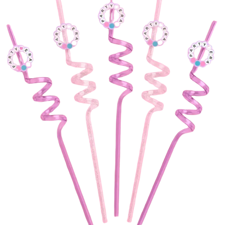 Pastel Party Era "Swiftie Kids" Reusable Straws