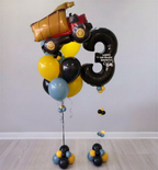 Construction Zone Birthday Balloon Bundle