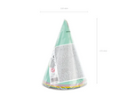 Happy Birthday Assorted Pastel Party Hats - 6 pk