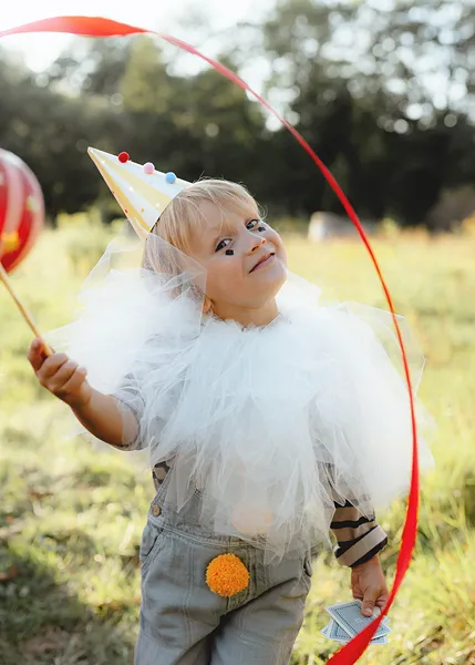 Assorted Colors Stripe and Pompom Party Hats