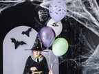 Black Foil Fringe Curtain Backdrop