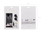 Black Foil Fringe Curtain Backdrop