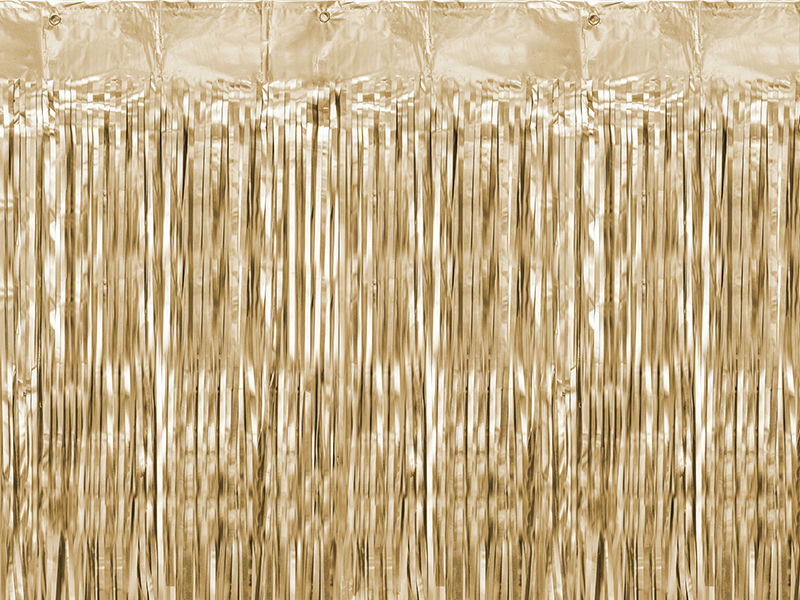 Gold Foil Curtain Backdrop