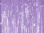 Light Violet Foil Curtain Backdrop