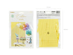 Light Yellow Foil Curtain Backdrop