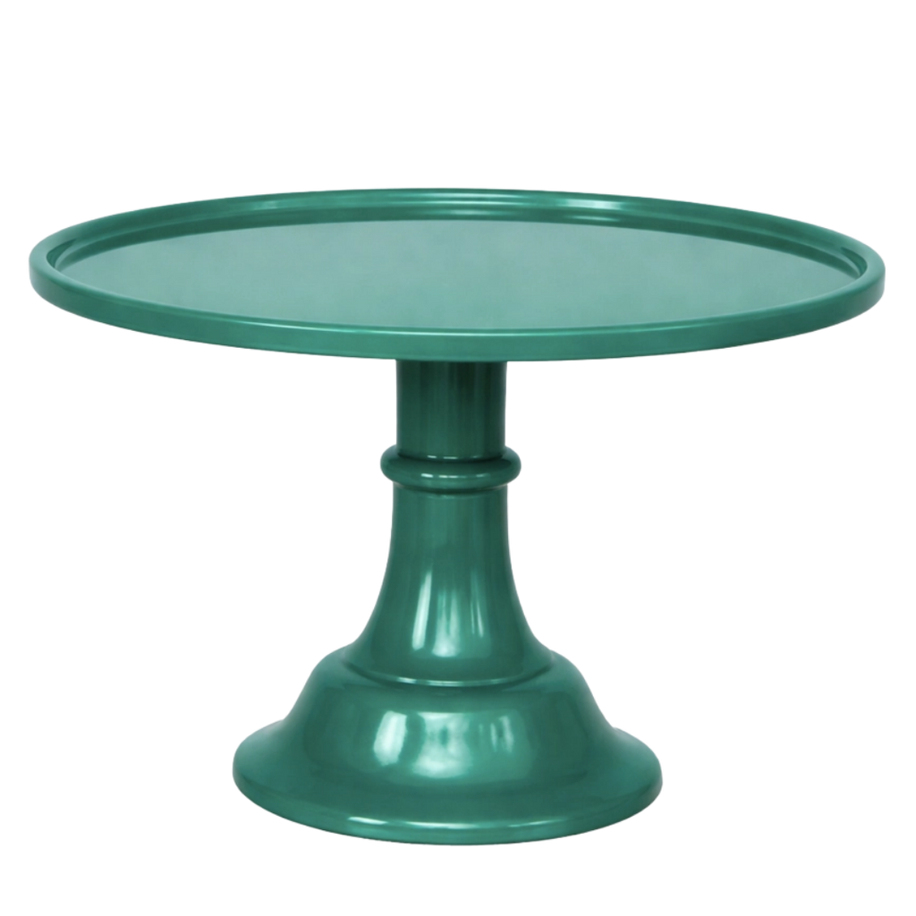 Emerald Green Melamine Cake Stand