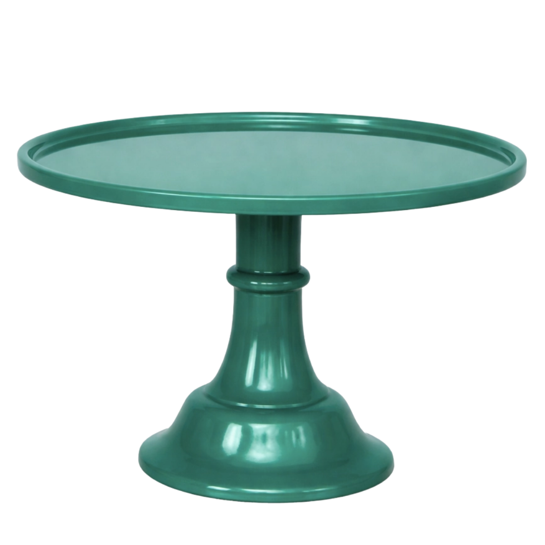 Emerald Green Melamine Cake Stand