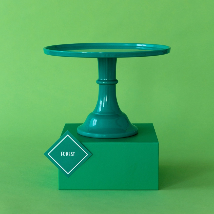 Emerald Green Melamine Cake Stand