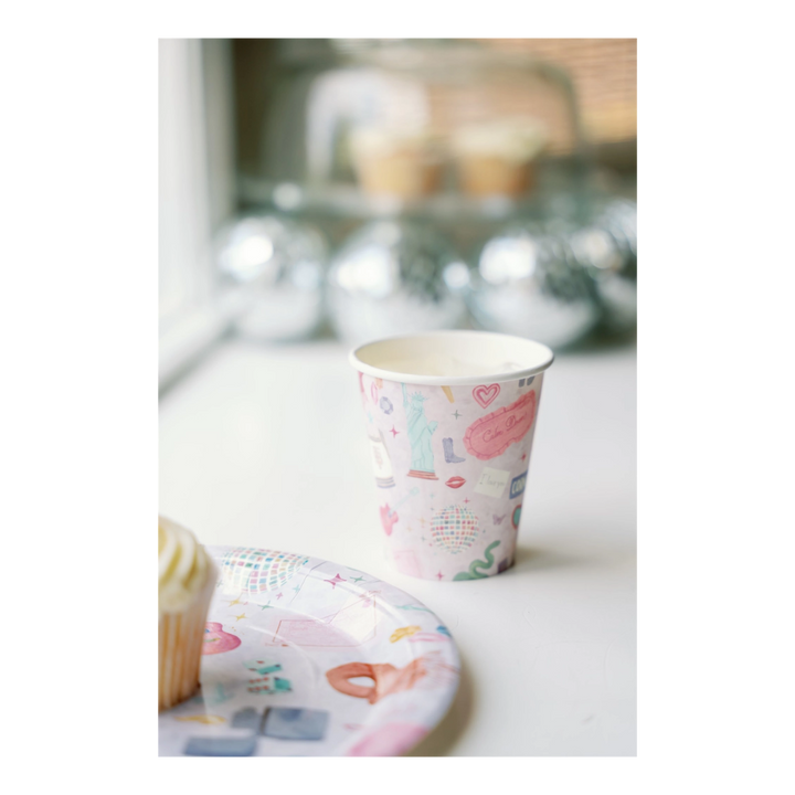 Light Purple Taylor Swift Paper Cups