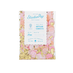 Pink and gold confetti mini pack colorful decor from Parte Haus party supply store in Bethesda Maryland