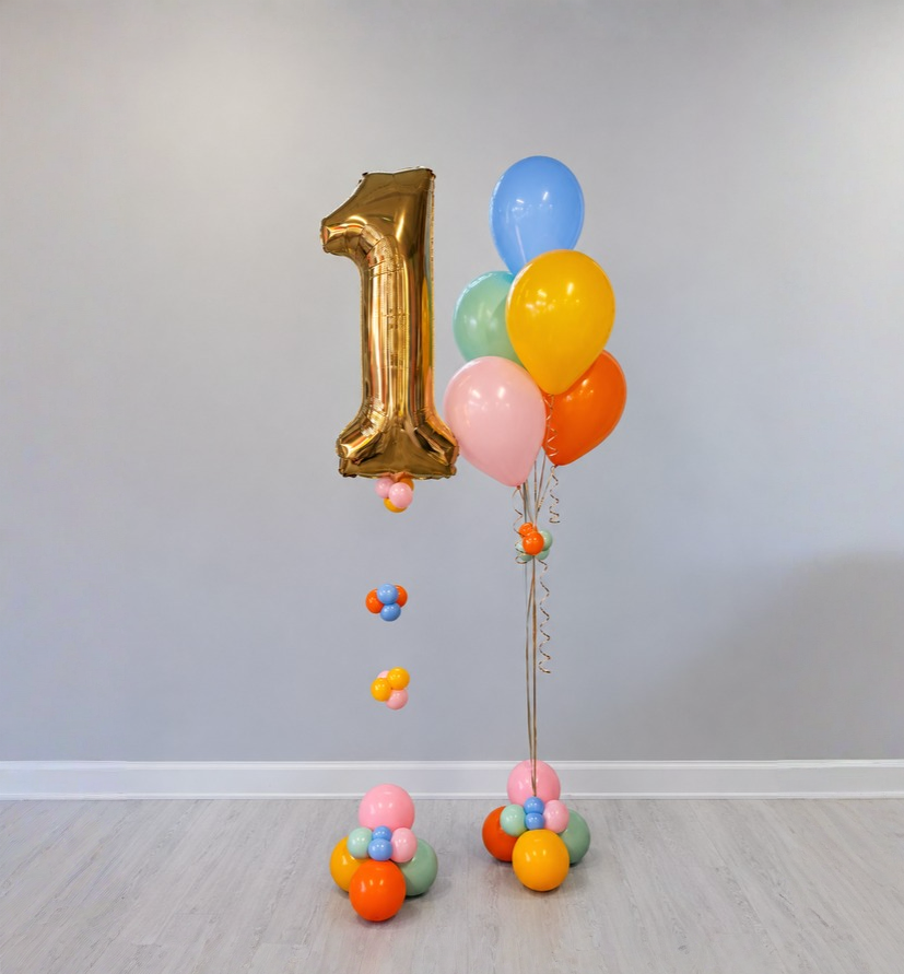 Celebration Number Balloon Bundle