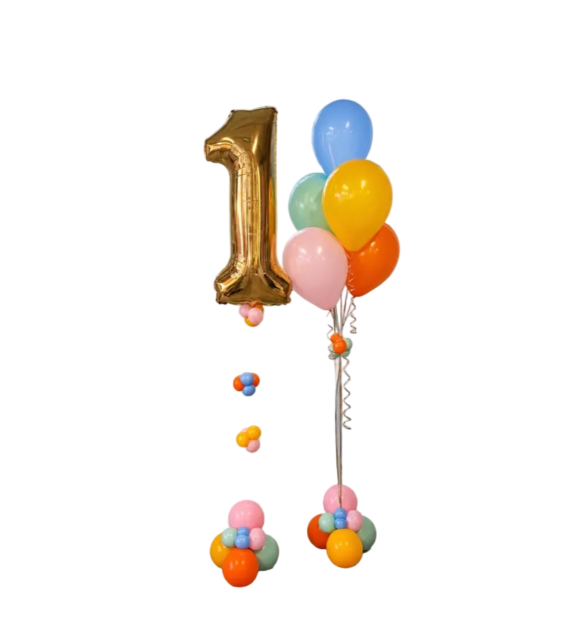 Celebration Number Balloon Bundle