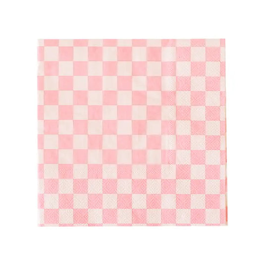Check It! Tickle Me Pink Cocktail Napkins - 20 Pk.