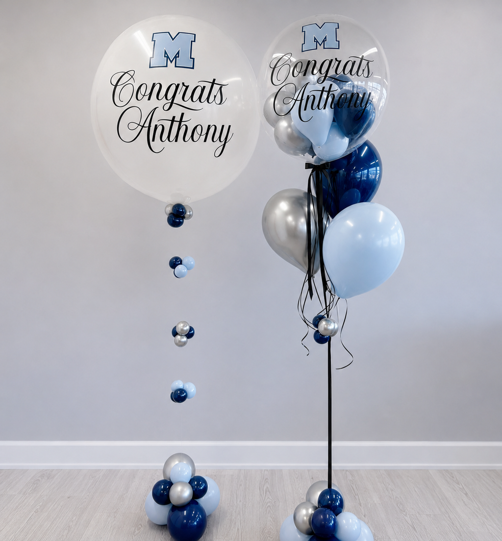 Cheers To The Grad Balloon Package