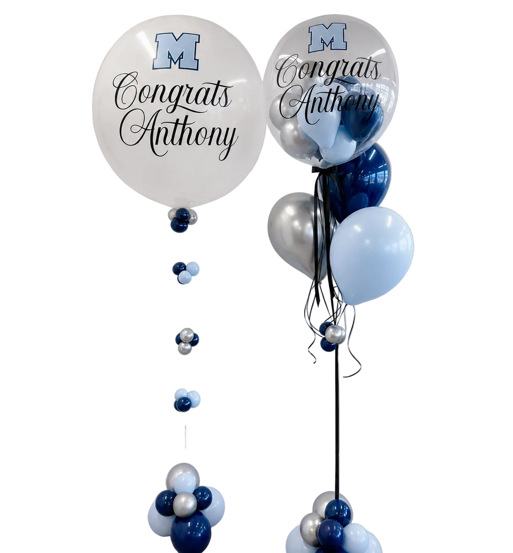 Cheers To The Grad Balloon Package