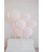 Classic Pink Party Personalized Balloons
