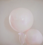 Classic Pink Party Personalized Balloons