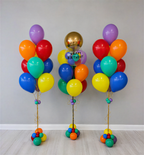 Colorful Birthday Balloon Bundle
