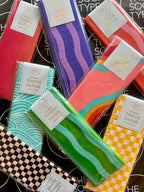 Colorful patterned tissue paper in vibrant designs for celebrations from Parte Haus party supply store in Bethesda MD