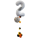 Construction Builder Birthday Balloons