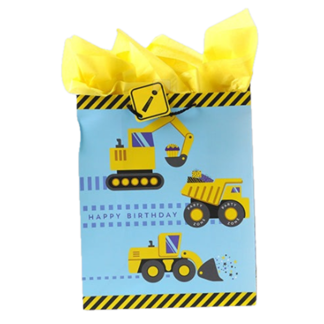 Transportation Gift Bags | 4 Designs