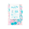 Cotton candy pastel artisan confetti circular shapes celebration from Parte Haus party supply store in Bethesda Maryland