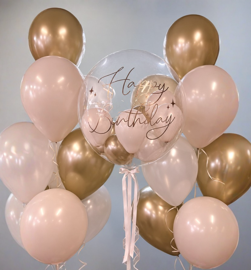 Custom Bubble & Luxe Balloon Bundle