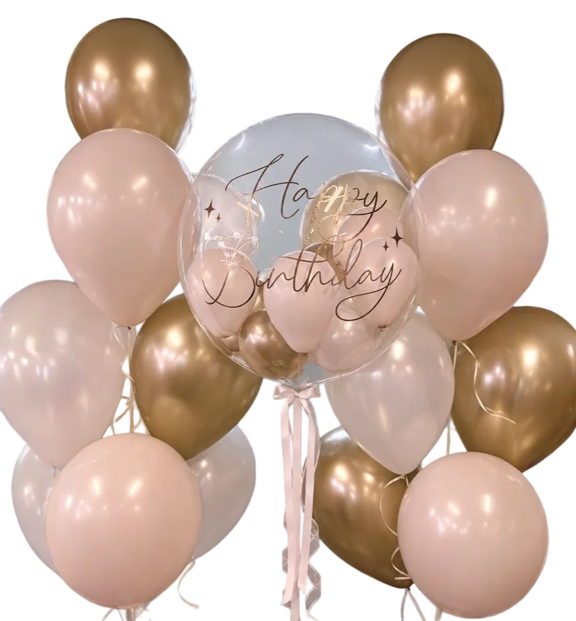 Custom Bubble & Luxe Balloon Bundle