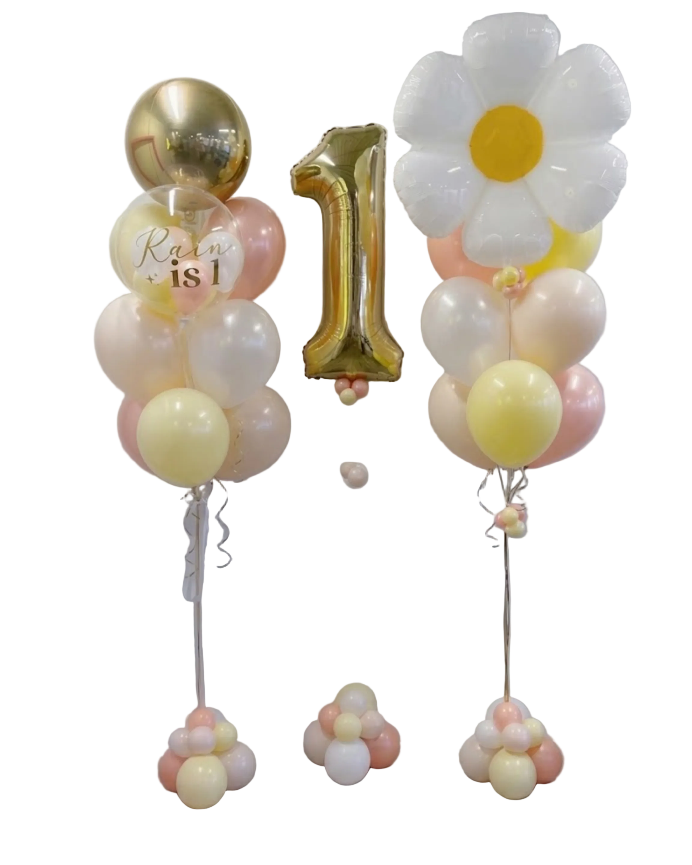 Daisy Bloom Balloon Bundle