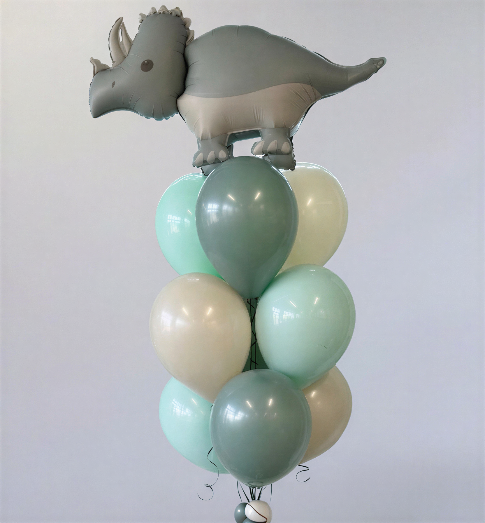 Triceratops Dino Balloon Bundle