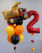 Dump Truck Birthday Balloons