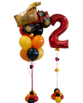 Dump Truck Birthday Balloons