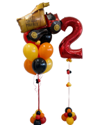 Dump Truck Birthday Balloons
