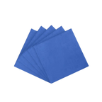 Dark blue luncheon napkins shown in a fanned arrangement celebration from Parte Haus party supply store in Bethesda MD.