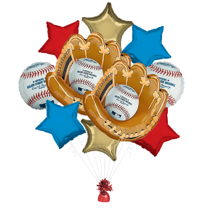 Baseball Foil Balloon Bundle