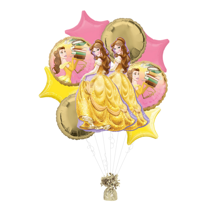 Beauty & The Beast Foil Balloon Bundle