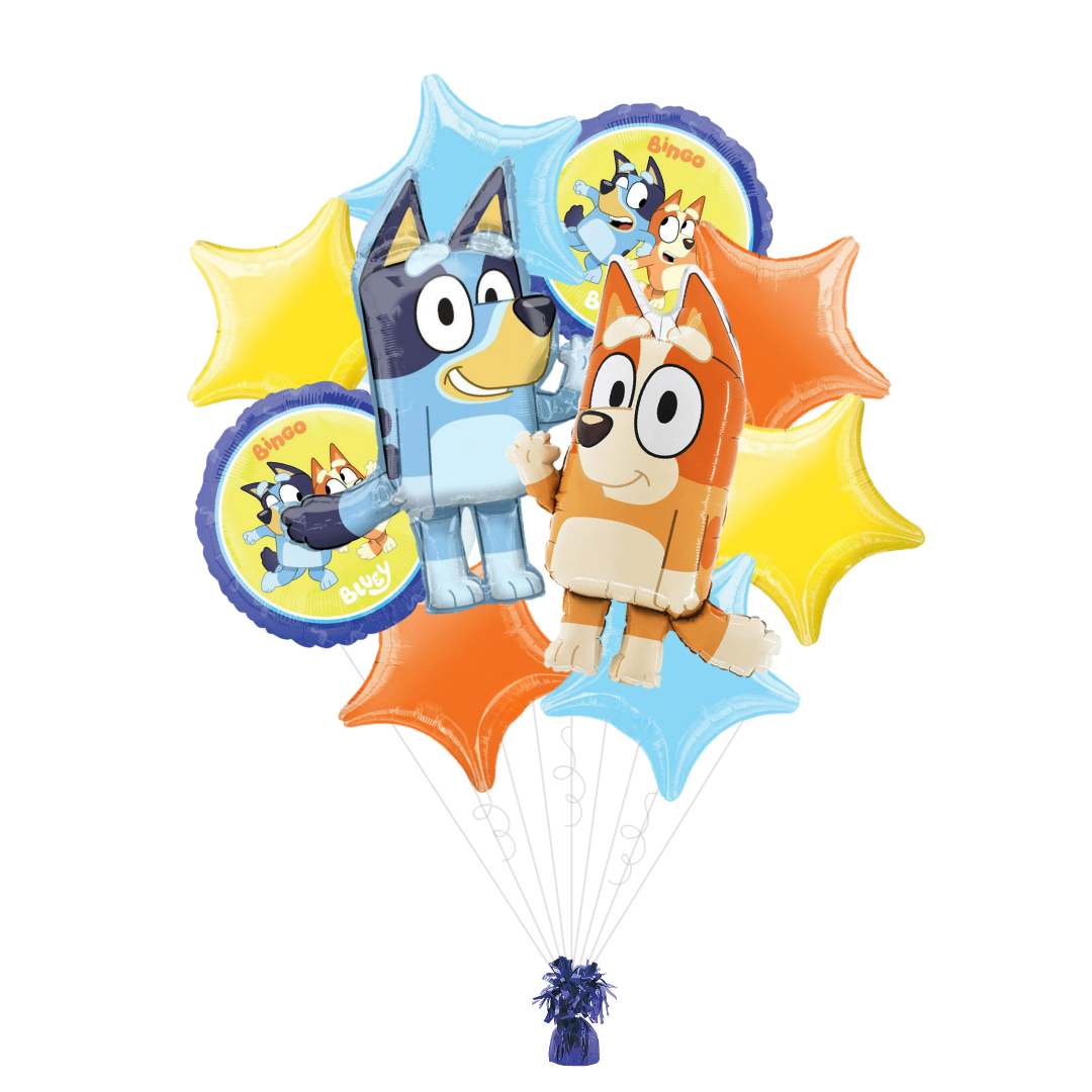 Bluey Foil Balloon Bundle