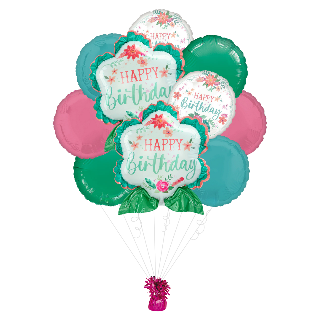 Free Spirit Birthday Foil Balloon Bundle