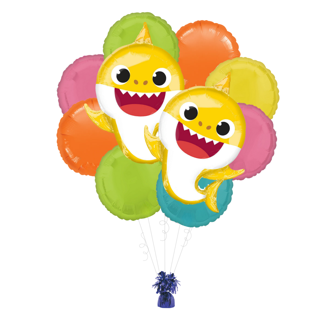 Baby Shark Foil Balloon Bundle