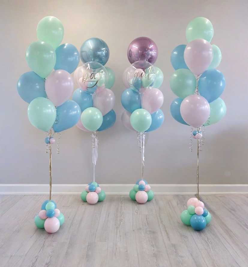 Dreamy Pastel Baby Balloon Bundle