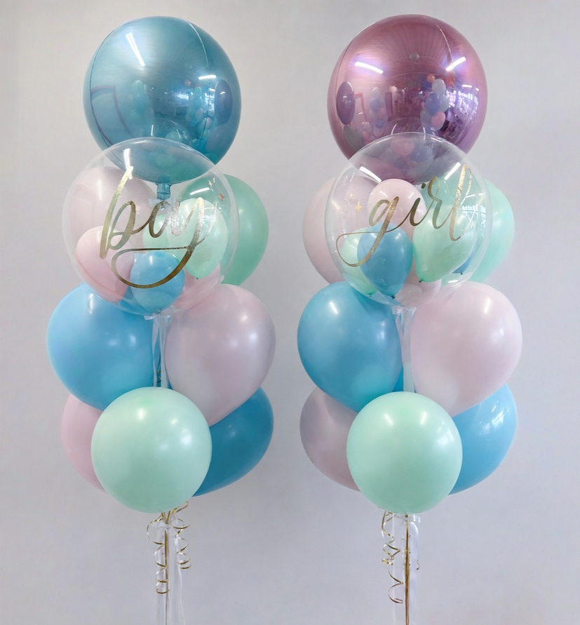 Dreamy Pastel Baby Balloon Bundle