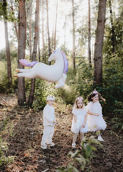 Giant Multicolor Unicorn Foil Balloon, 44in