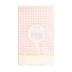Pastel Gingham Scallop Guest Napkins