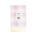 Pastel Gingham Scallop Guest Napkins