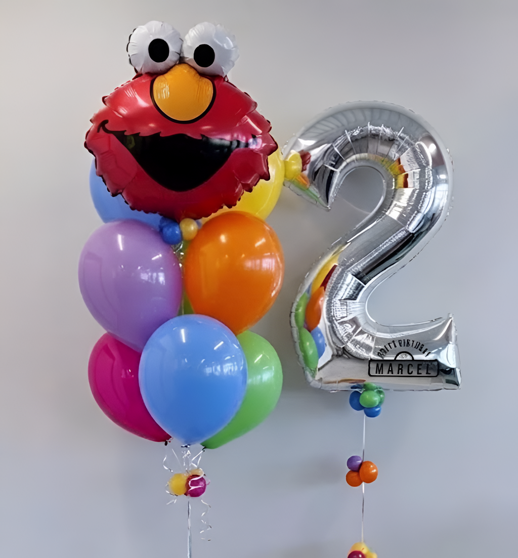 Elmo Birthday Balloon Bundle