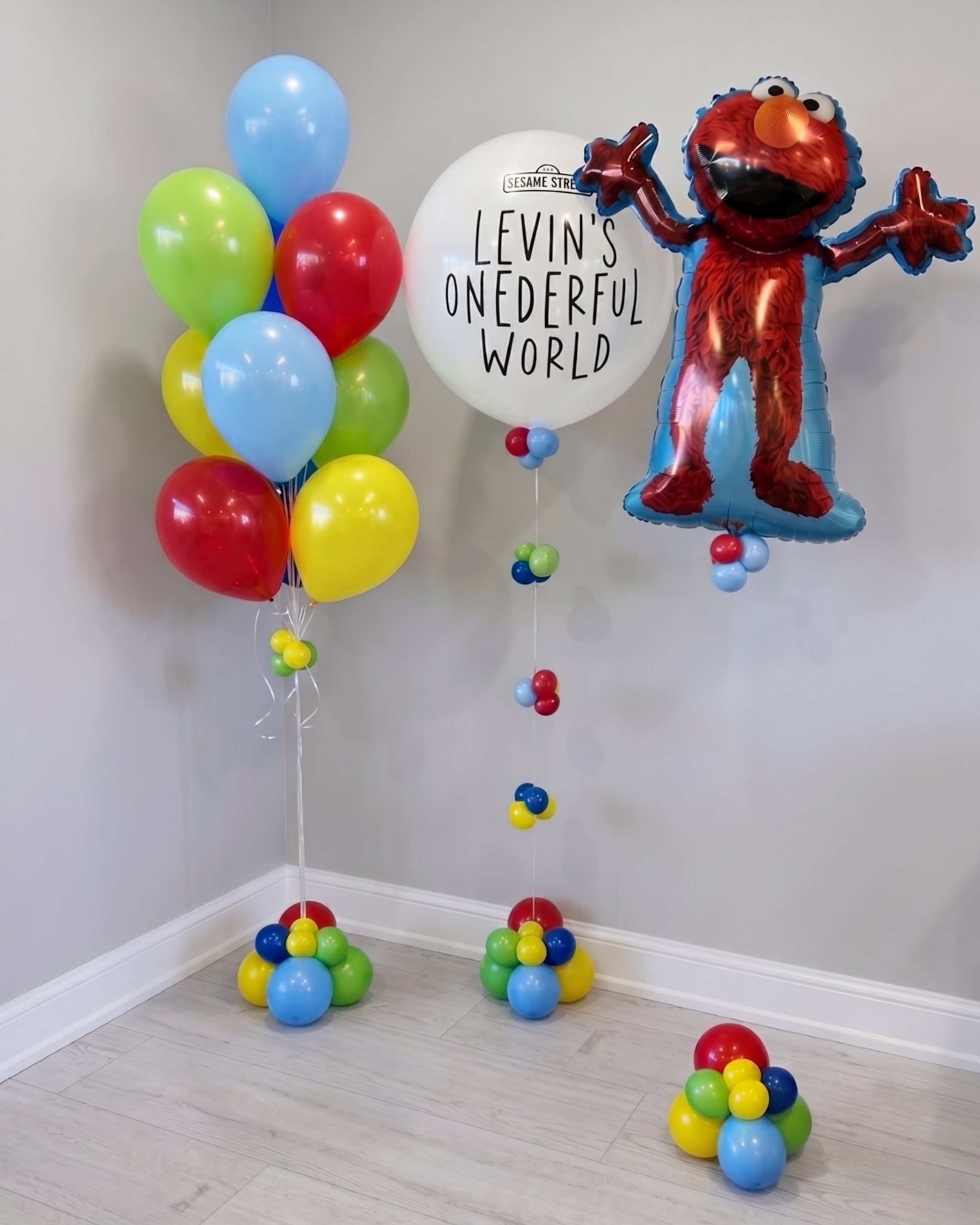 Elmo's World Balloon Bundle