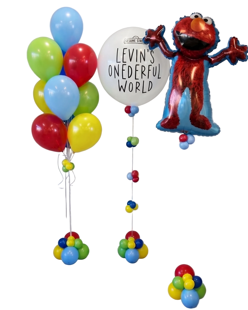 Elmo's World Balloon Bundle
