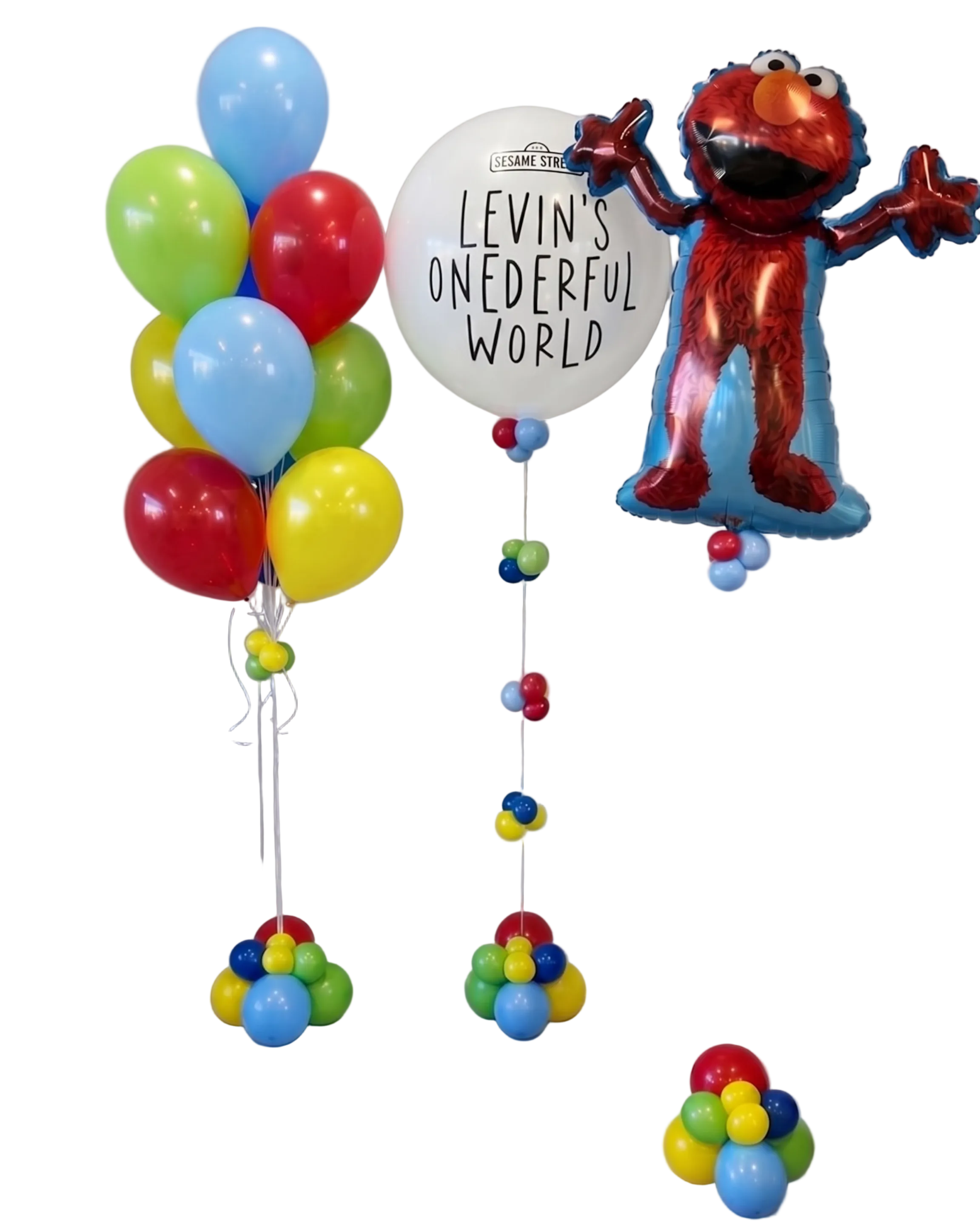 Elmo's World Balloon Bundle